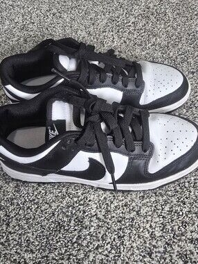 Nike Dunk Low Panda Black White Mens 6